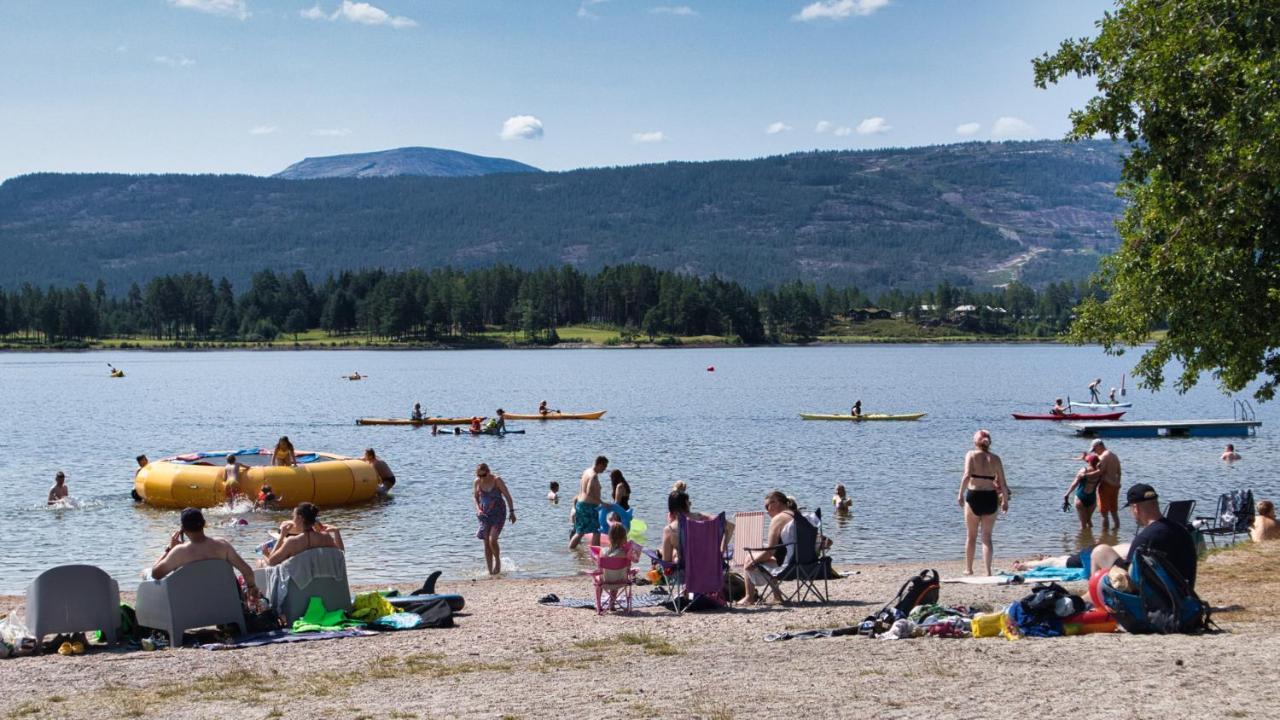 Hytte Naer Vannet, Jacuzzi Og Sauna Vradal Exterior foto