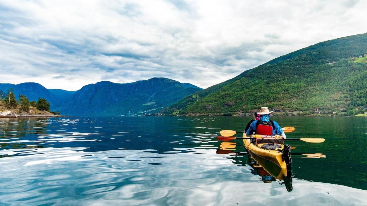 Hytte Naer Vannet, Jacuzzi Og Sauna Vradal Exterior foto