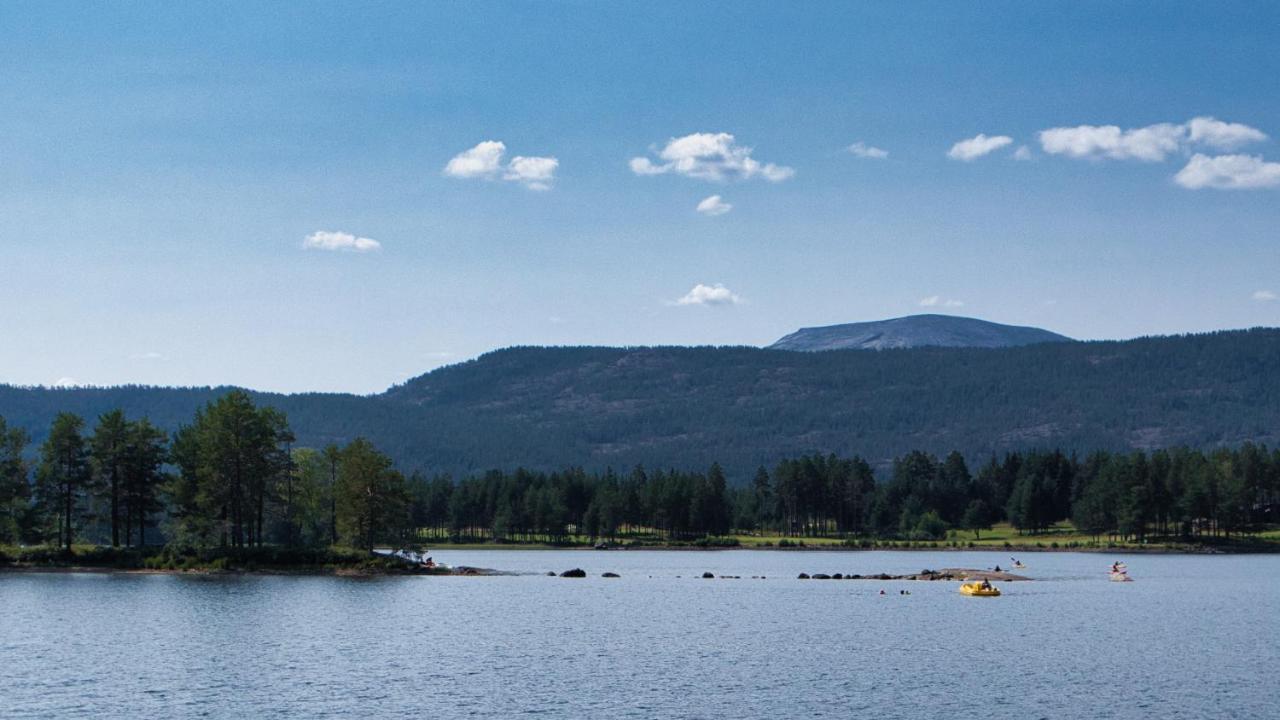 Hytte Naer Vannet, Jacuzzi Og Sauna Vradal Exterior foto