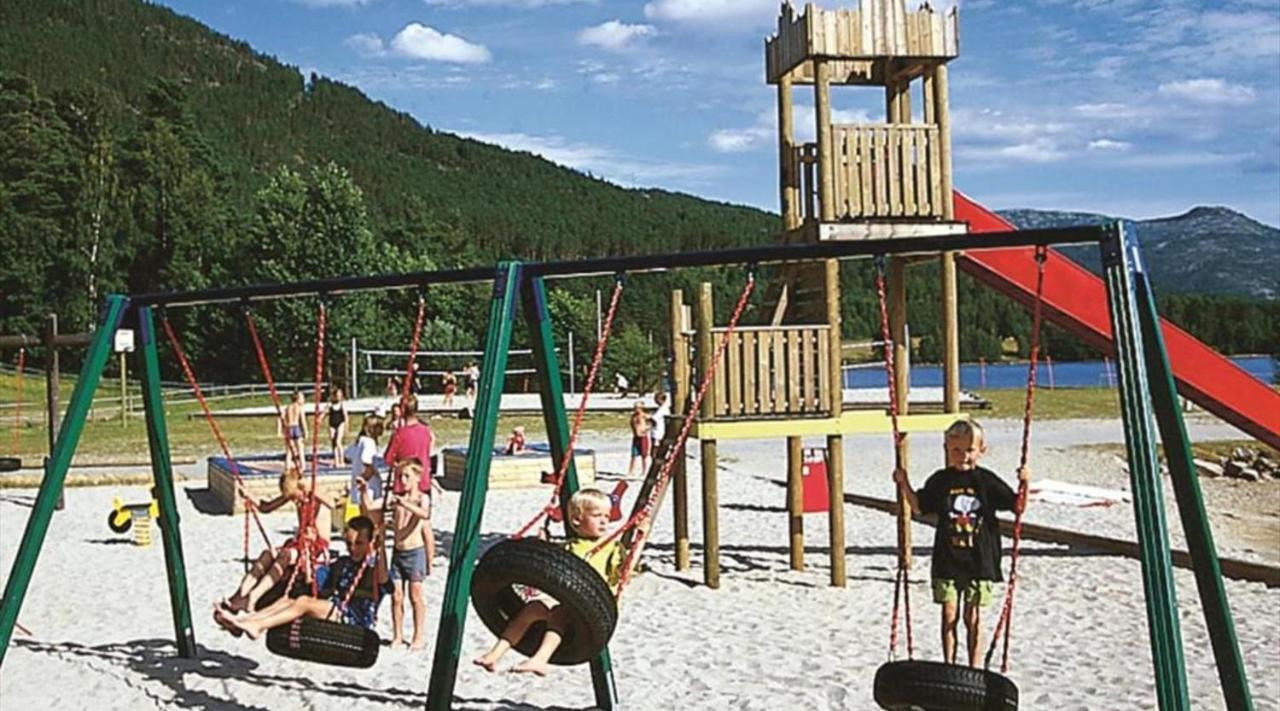 Hytte Naer Vannet, Jacuzzi Og Sauna Vradal Exterior foto