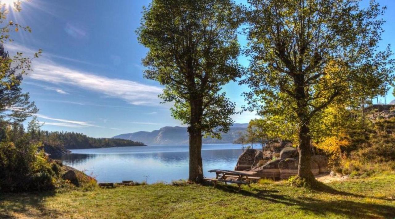 Hytte Naer Vannet, Jacuzzi Og Sauna Vradal Exterior foto
