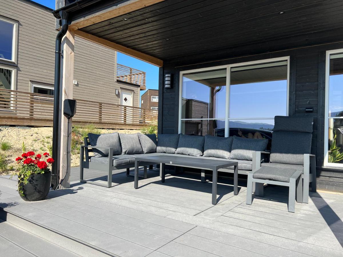 Hytte Naer Vannet, Jacuzzi Og Sauna Vradal Exterior foto