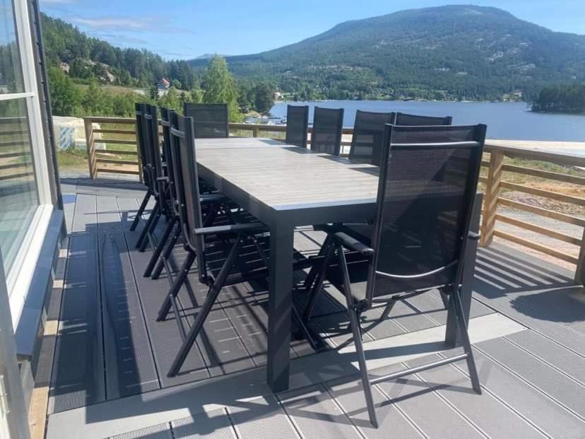 Hytte Naer Vannet, Jacuzzi Og Sauna Vradal Exterior foto